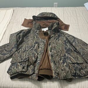 Excellent Condition Vintage Columbia Omni Tech Hunting ParkerCamouflage Jacket
